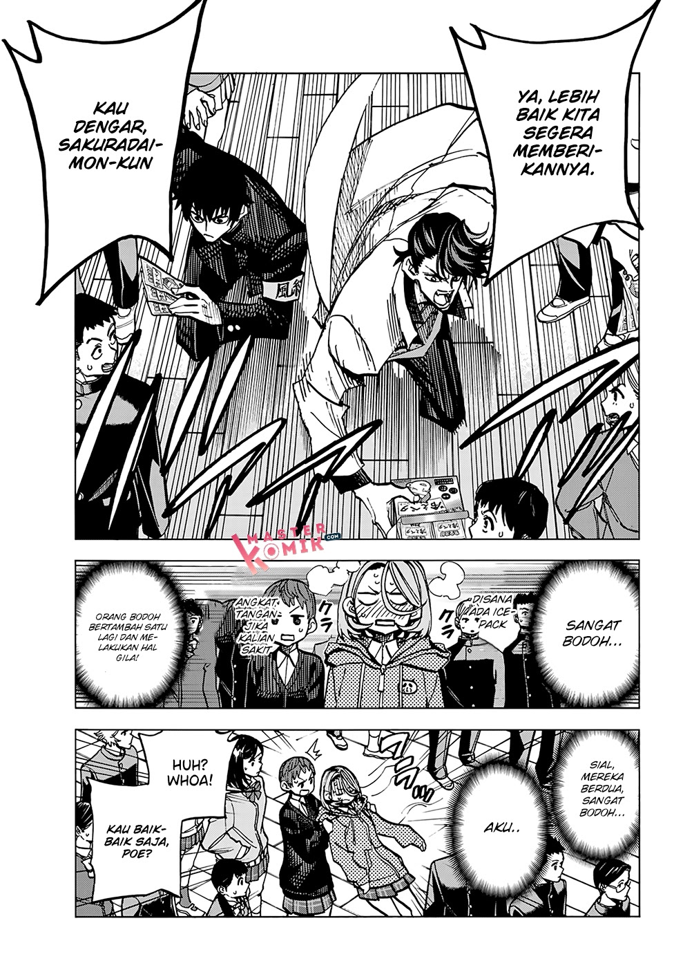 The Story Between a Dumb Prefect and a High School Girl with an Inappropriate Skirt Length chapter 4